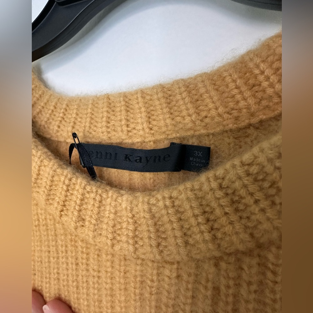 Jenni Kayne Cashmere Crew Neck Sweater Size 3X - Picture 4 of 9